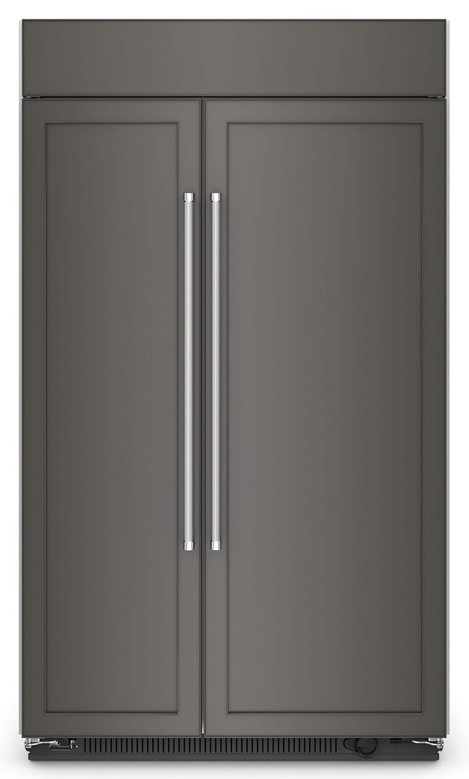 KitchenAid 30-cu ft Counter-Depth Side-by-Side Refrigerator ( Panel Ready )
