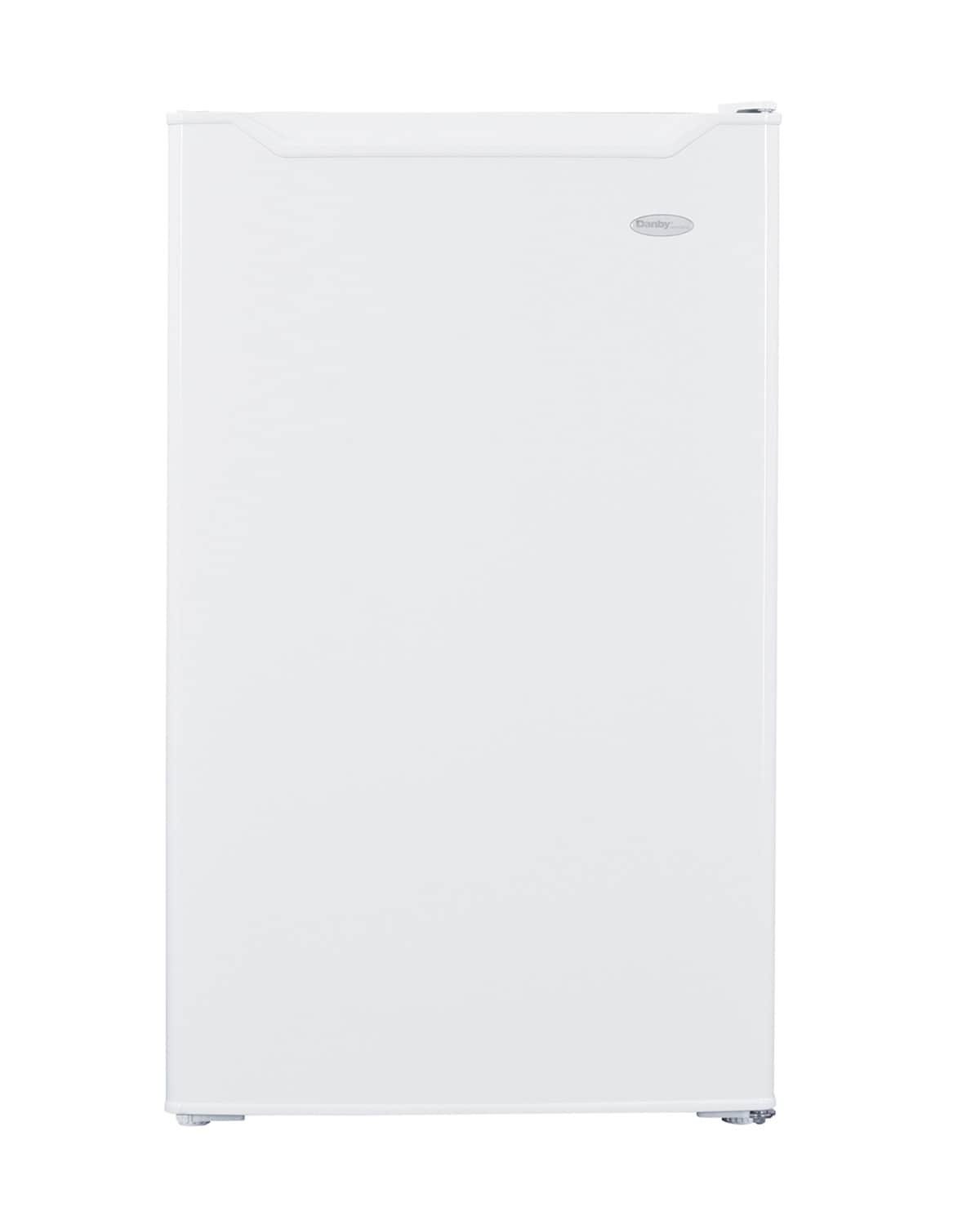 Danby 4.4-cu ft Mini Fridge with Freezer ( White ) ENERGY STAR